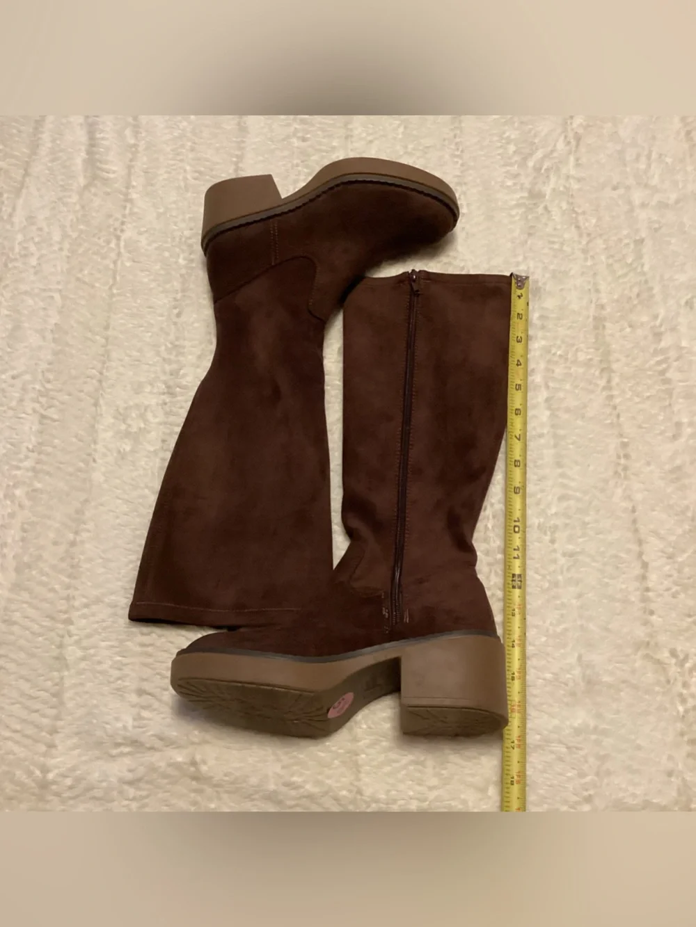Women’s White Mountain 5.5 Brown Soft Knee High Boots NWOB